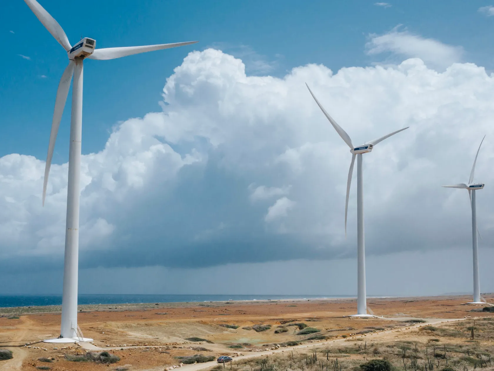 a windmill on a cloudy day