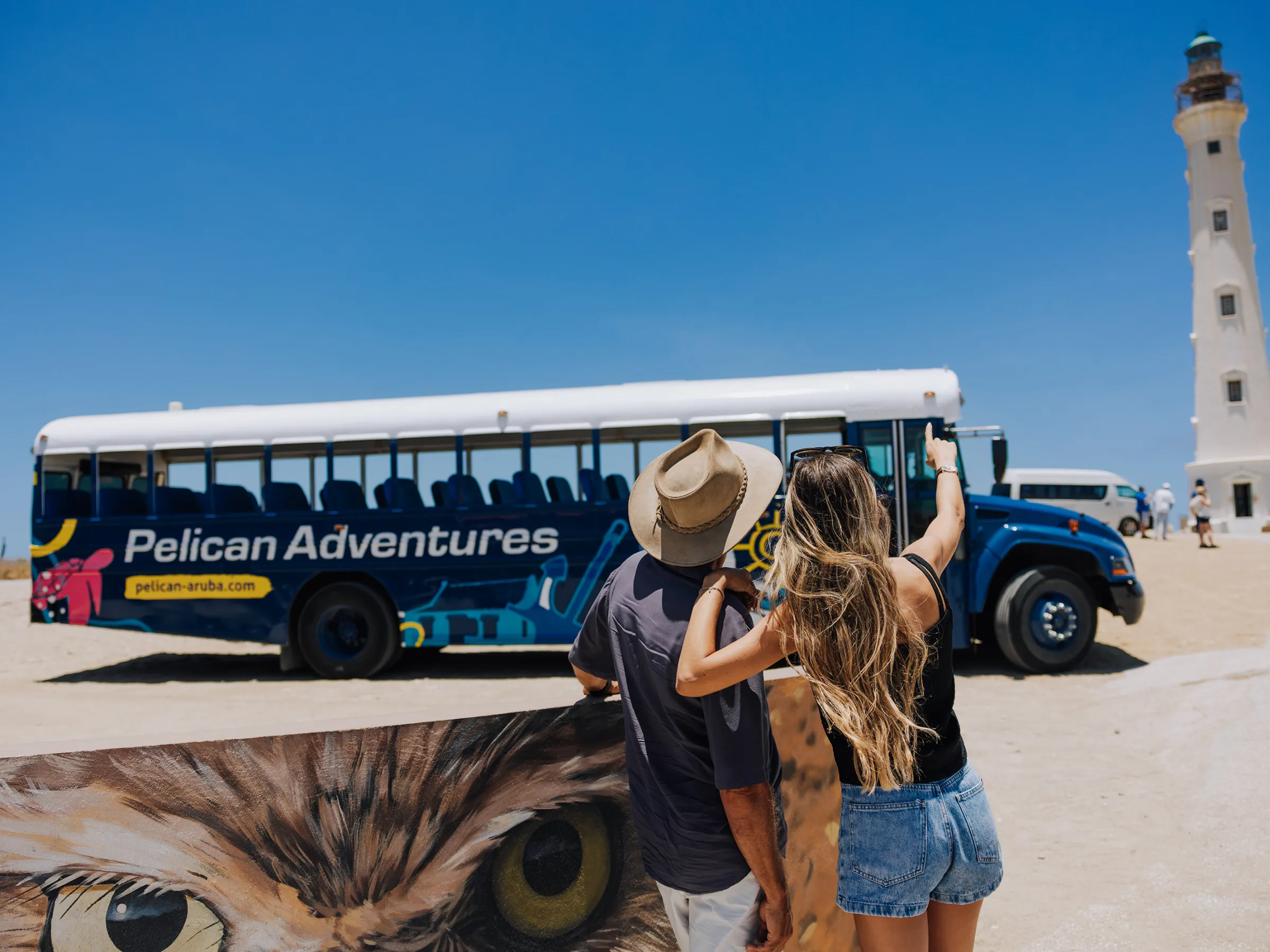 a man standing in front of a truck