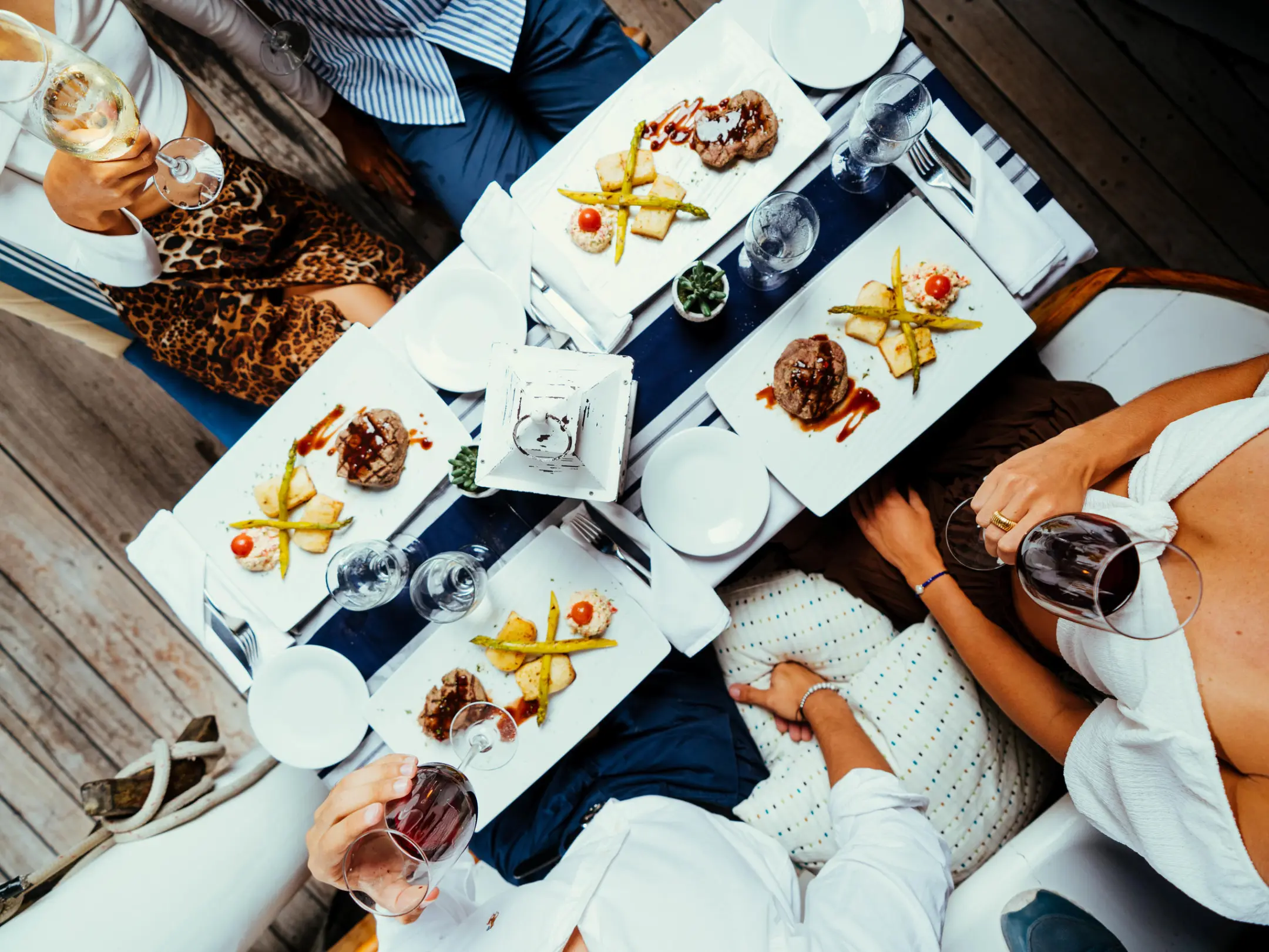 a person lying on a table