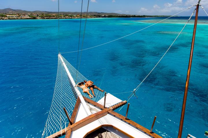 a boat on a body of water