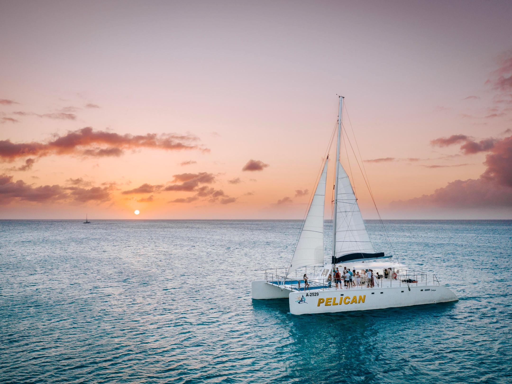 a boat in a large body of water
