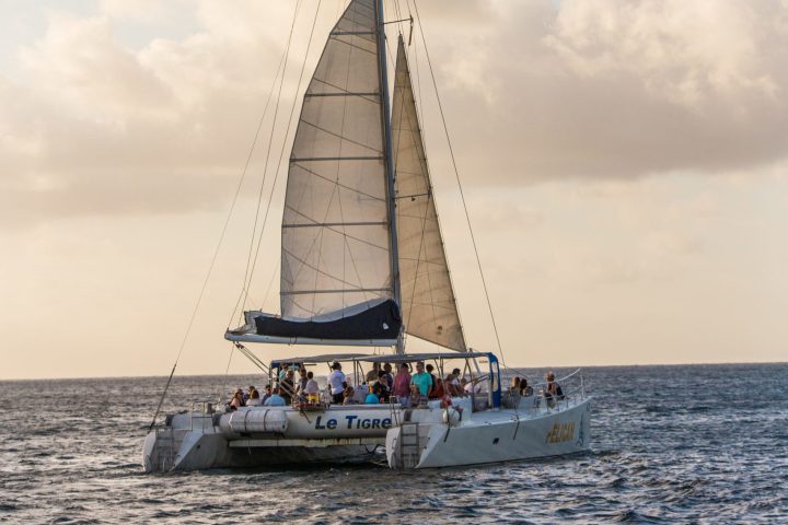 a boat on a body of water