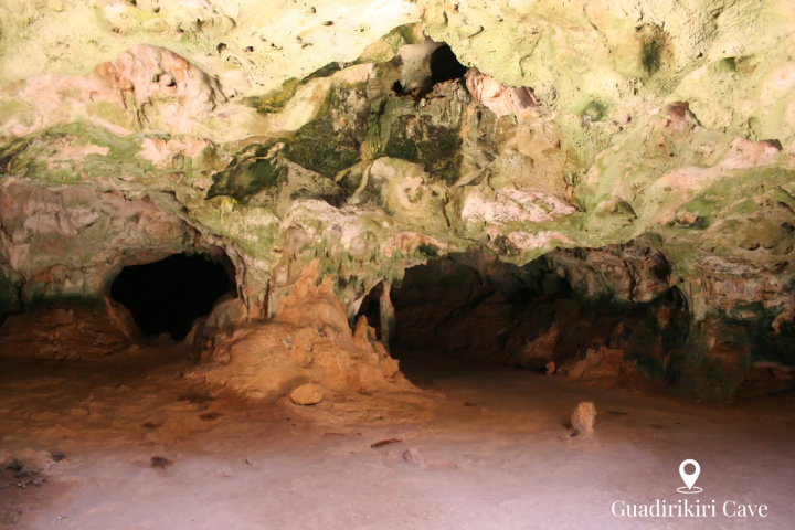 a close up of a rock