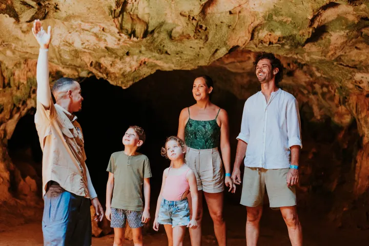 a group of people posing for a photo