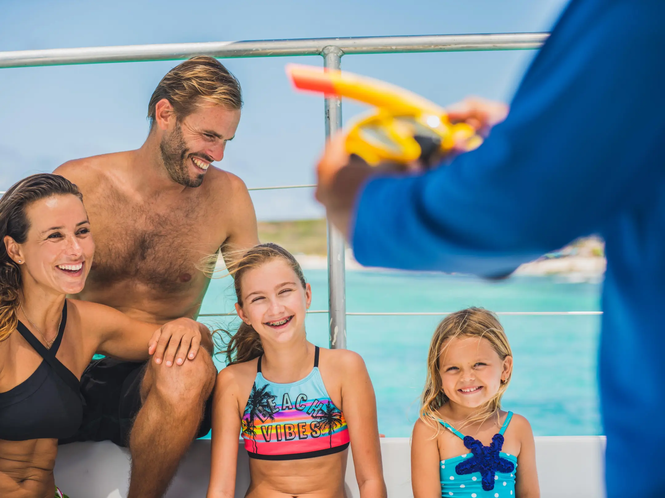 a group of people posing for the camera