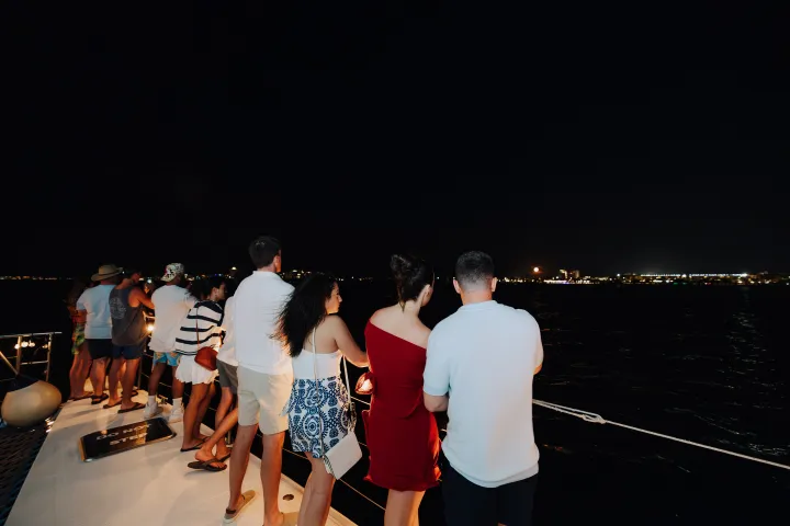 a group of people on a stage